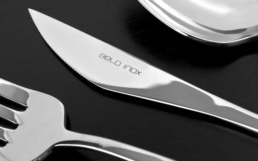 Belo Inox Sztućce Spirit 6/24 w kasecie drewnianej New