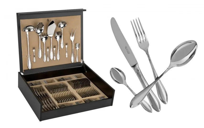 Witek Home Sztućce Tamisa 12/72 w kasecie Belo Inox Fashion