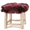 Witek Home Taboret Nordic Square Wine Online