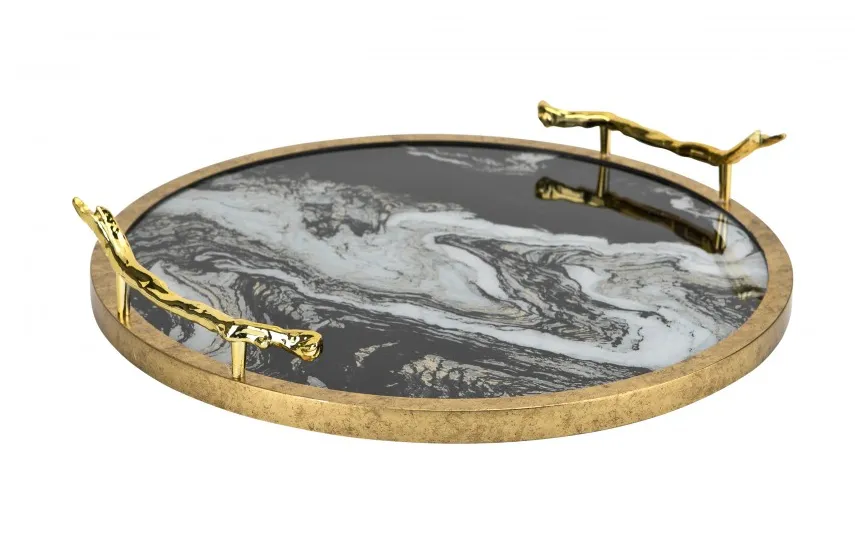 Art-Pol Taca dekoracyjna 38,5 cm Tulum Discount