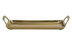 Ewax Taca dekoracyjna 34,5x13 cm złota EW2279 Sale