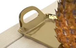 Ewax Taca dekoracyjna 34,5x13 cm złota EW2279 Sale