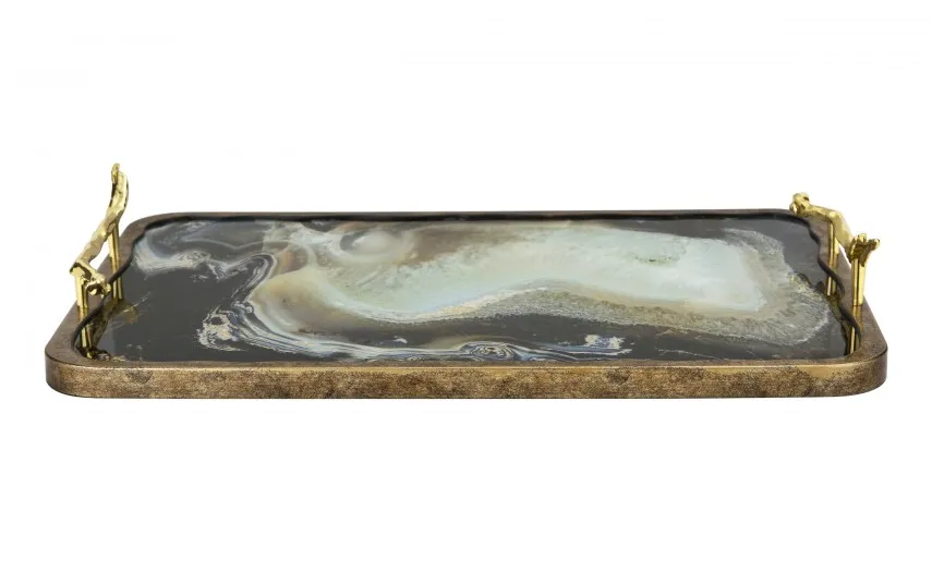Art-Pol Taca dekoracyjna 48x30x8 cm Tulum New