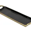 Ewax Taca dekoracyjna 35,5x10,5x3 cm złota EW3466 Best
