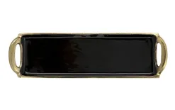 Ewax Taca dekoracyjna 35,5x10,5x3 cm złota EW3466 Best