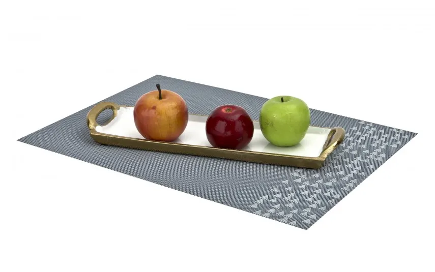 Ewax Taca dekoracyjna 35,5x10,5x3 cm złota EW3462 Best