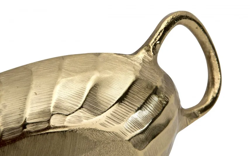 Dekor Pap Taca metalowa dekoracyjna 50x17 cm złota Online