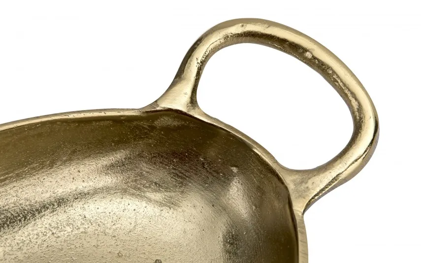 Dekor Pap Taca metalowa dekoracyjna 50x17 cm złota Online