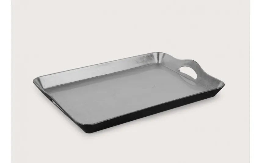 Witek Home Taca plastikowa 29x44cm - srebrna Online