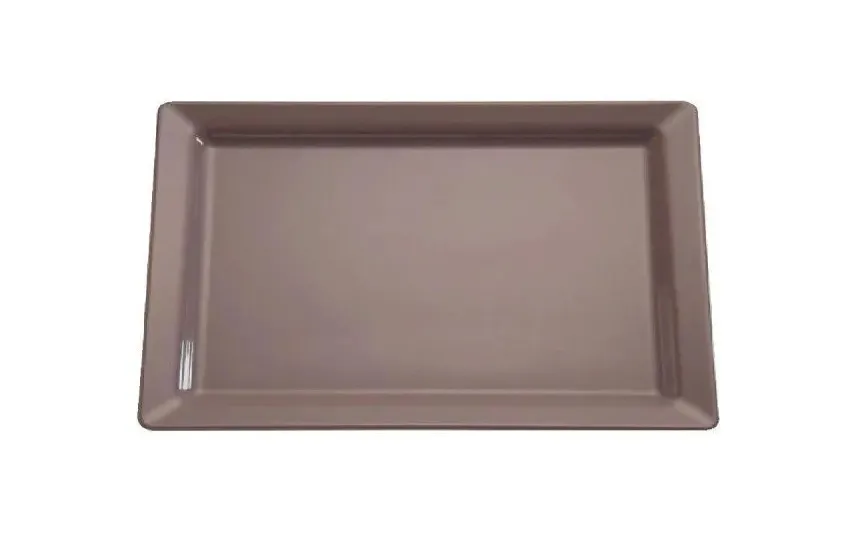 APS Taca z melaminy GN 1/2 PURE COLOR 32,5x26,5 cm szara Fashion