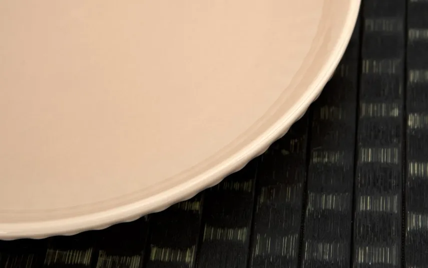 MPLCo Talerz deserowy 21 cm Mosaique Beige New