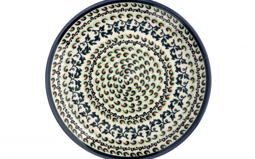 Boleslawiec Talerz deserowy 16 cm Bolesławiec Dekor 1165A Best