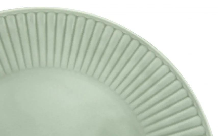 Cmielow Talerz deserowy 21 cm Dalia Zielona Clearance