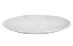 Karolina Talerz deserowy 22 cm Tektonika biała Discount