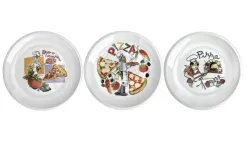 MPLCo Talerz do pizzy 20 cm Kawałki pizzy Discount
