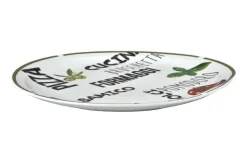 MPLCo Talerz do pizzy 30,5 cm Zielony brzeg MPL Hot