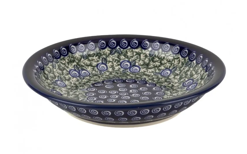 Boleslawiec Talerz głęboki 23 cm Bolesławiec Dekor 1073A Fashion