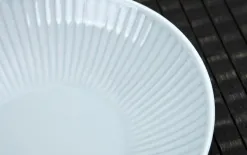Cmielow Talerz głęboki 21,5 cm Dalia Niebieska Clearance