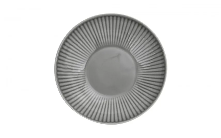 Cmielow Talerz głęboki 21,5 cm Dalia Szara Outlet