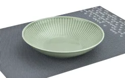 Cmielow Talerz głęboki 21,5 cm Dalia Zielona Fashion