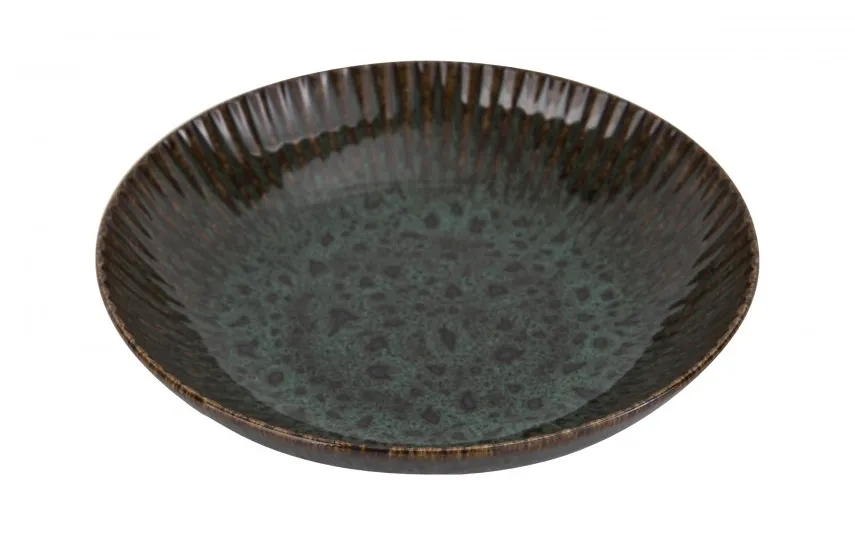 Lubiana Talerz głęboki 22,3 cm Jade Stoneware zielony Hot