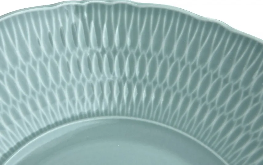 Cmielow Talerz głęboki 22 cm Sofia Zielona Best
