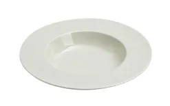 Karolina Talerz głęboki 24,5cm Pasta Kremowy New