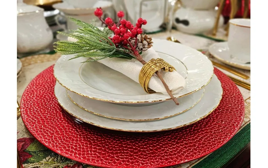 Cmielow Talerz głęboki 22,5cm Rococo New