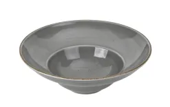 Lubiana Talerz głęboki do pasty 26 cm Kaszub ART Szary Discount