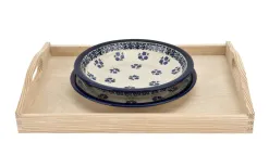 Boleslawiec Talerz obiadowy 24,5 cm GU-1001 Bolesławiec dek. 224A Hot