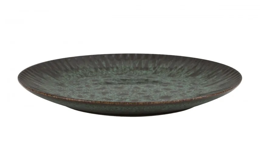 Lubiana Talerz obiadowy 27,5 cm Jade Stoneware zielony Outlet