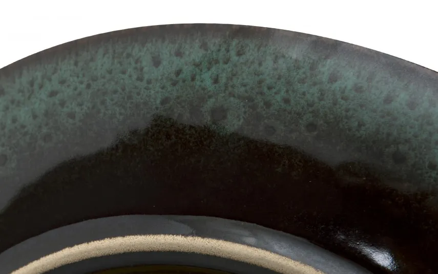 Lubiana Talerz obiadowy 27,5 cm Jade Stoneware zielony Outlet