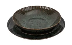 Lubiana Talerz obiadowy 27,5 cm Jade Stoneware zielony Outlet