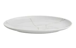 Karolina Talerz owalny 22 cm Tektonika biała Sale