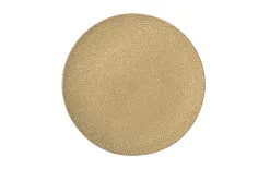 Art-Pol Talerz plastikowy 33cm złoty New