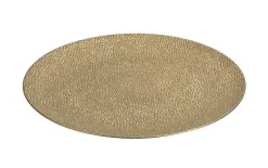 Art-Pol Talerz plastikowy 33cm złoty New