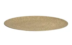 Art-Pol Talerz plastikowy 33cm złoty New
