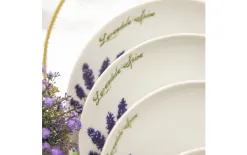 Lubiana Talerz płytki 20,5 cm Boss Lawenda Outlet