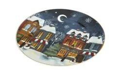 Duo Talerz płytki 27 cm Christmas City New