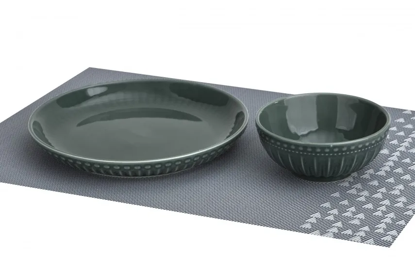 MPLCo Talerz płytki 21 cm MOSAIQUE OLIVE Best