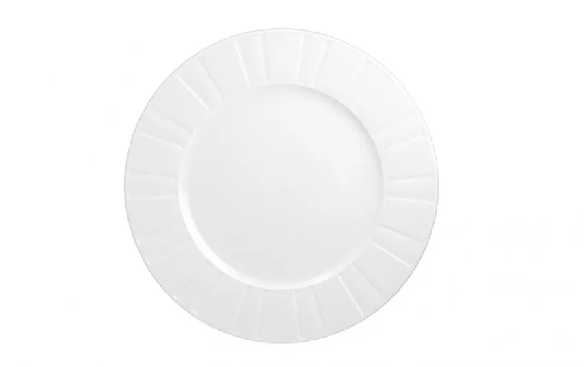 Cmielow Talerz płytki 27 cm Oktawa biała 0001 Sale