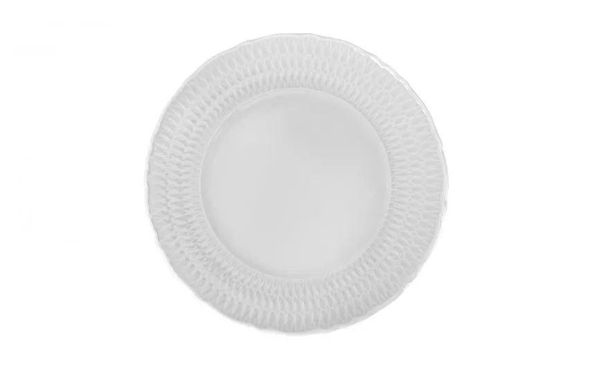 Cmielow Talerz płytki 28 cm Sofia Biała Hot