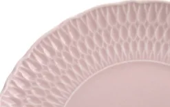 Cmielow Talerz płytki 28 cm Sofia Różowa Outlet
