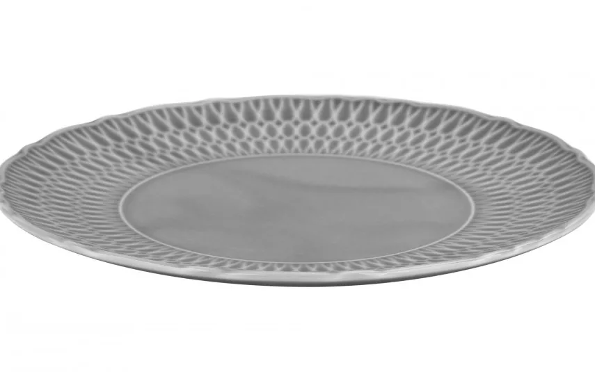 Cmielow Talerz płytki 21 cm Sofia Szara Sale