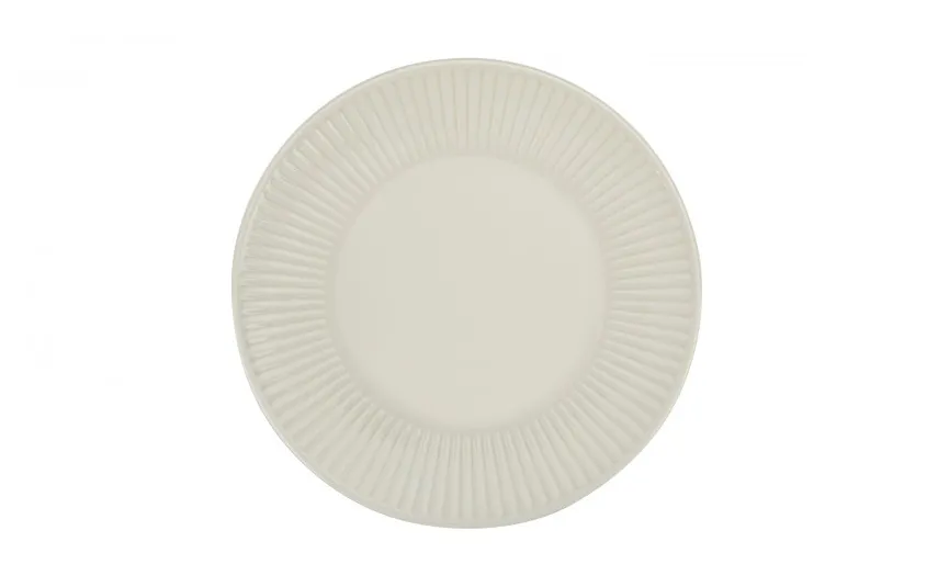 Cmielow Talerz płytki obiadowy 26 cm Dalia Kremowa Outlet