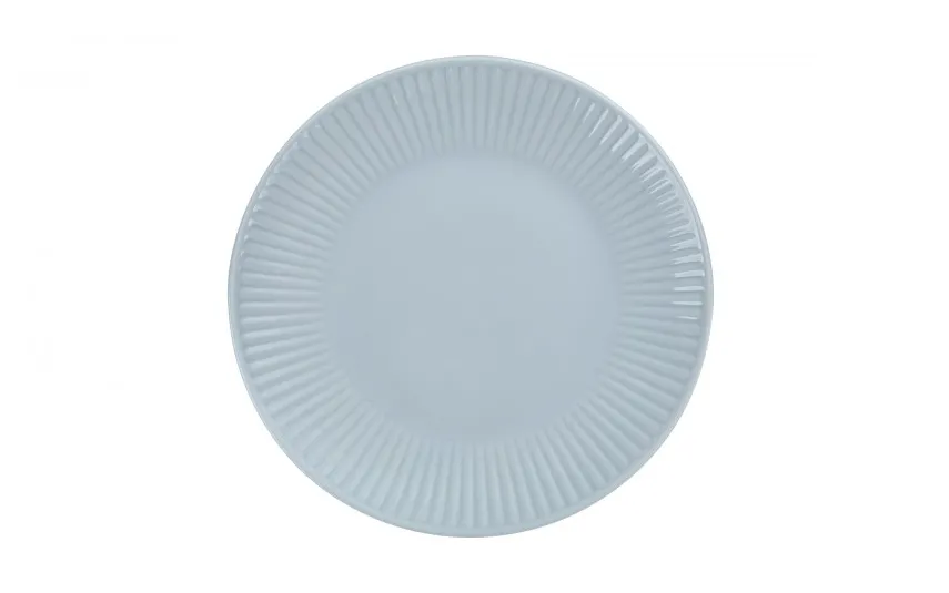 Cmielow Talerz płytki obiadowy 26 cm Dalia Niebieska Discount