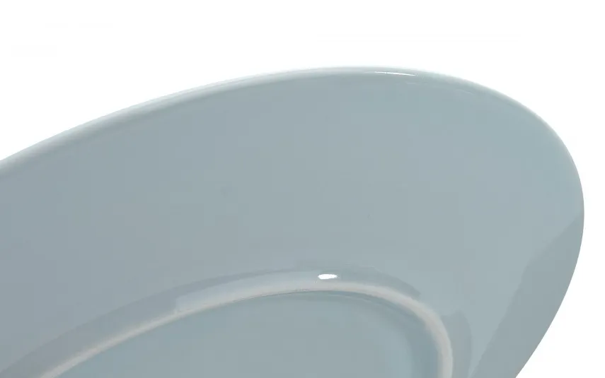 Cmielow Talerz płytki obiadowy 26 cm Dalia Niebieska Discount