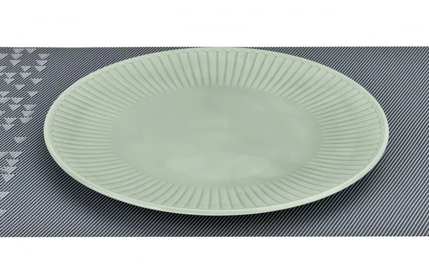 Cmielow Talerz płytki obiadowy 26 cm Dalia Zielona Best