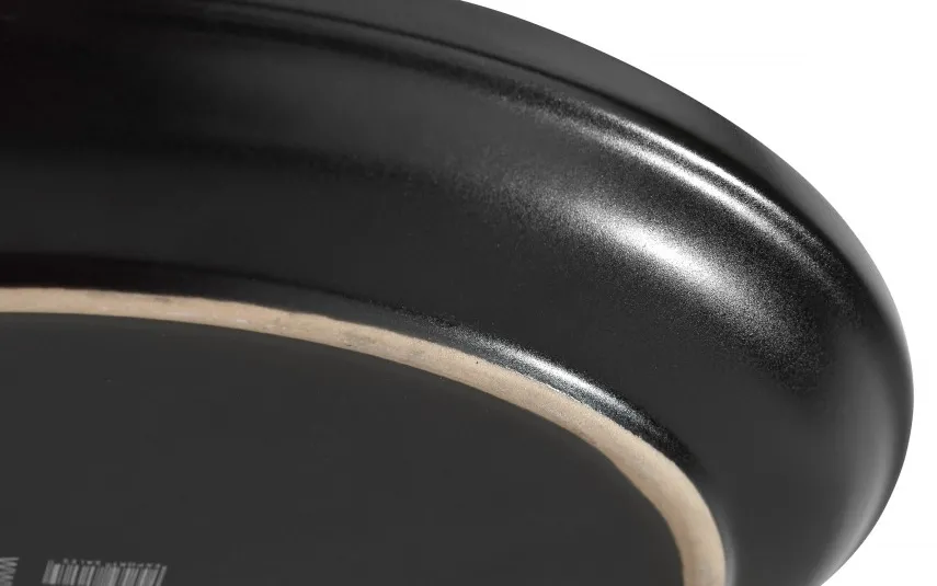 MPLCo Talerz płytki obiadowy 27 cm Black Mat MPL Hot
