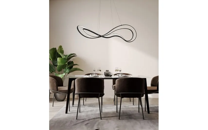 Azzardo TWIST PENDANT 3-STEP DIMM czarna Best